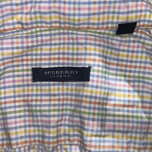 Burberry London Men’s Button Down Shirt, Size Large - Picture 4 of 7
